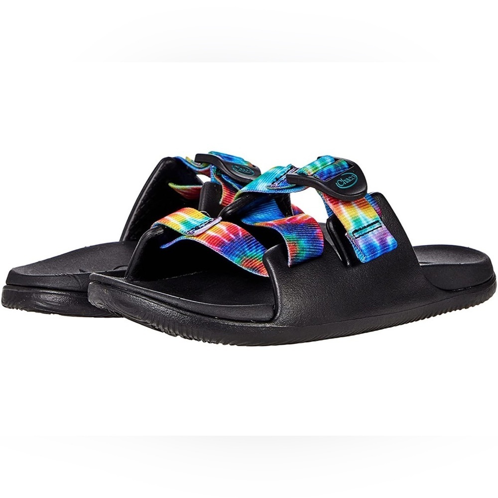 Chaco Chillos Slide Kids Sandal Dark Tie Dye Size 5M-US